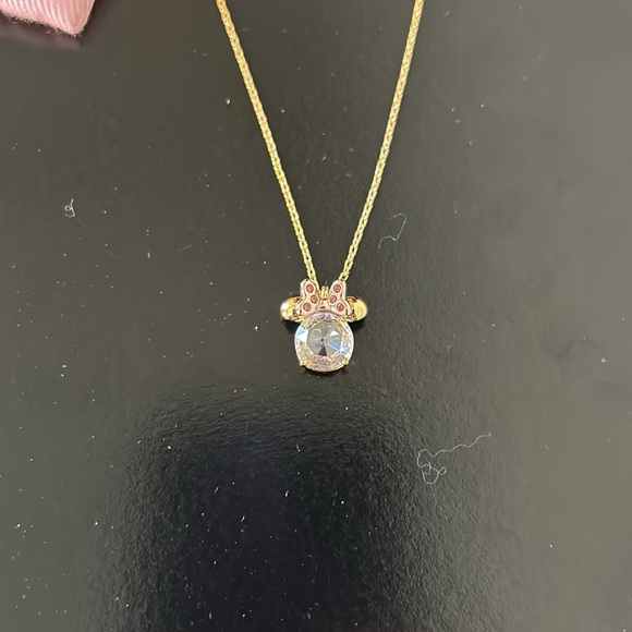 Disney X Kate Spade NWT Minnie Pendant Necklace with Dustbag - Picture 6 of 7